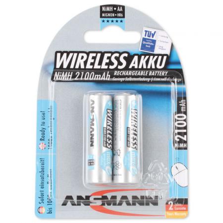 Pile ricaricabili NiMh AA Wireless