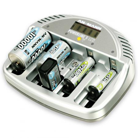 Carica Batterie Powerline 5 LCD