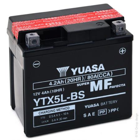 Batteria Moto Yuasa 12V - Sigillata